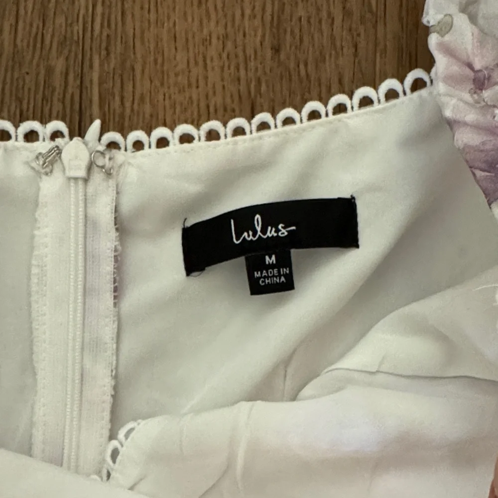 Lulu's Lavender Floral Maxi Dress - Picture 6 of 7